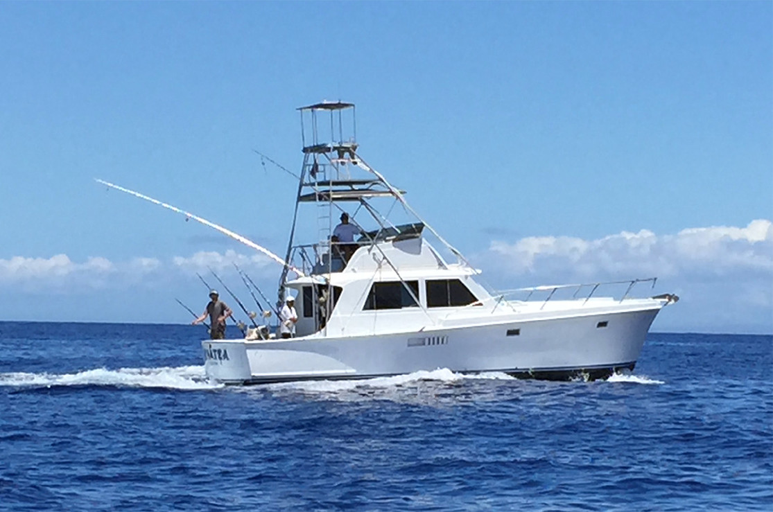 Maui sport fishing Hinatea
