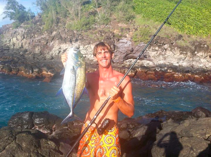 Maui Shore Fishing Guides | Brian Edmisson | coastline beach fishing
